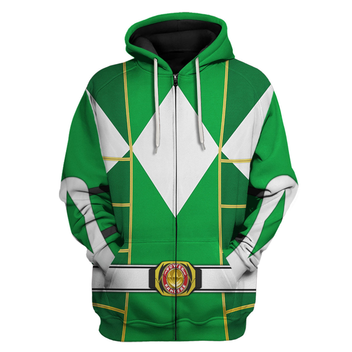 Green Ranger Mighty Morphin Cosplay Hoodies Sweatshirt T-shirt Hawaiian - Stormmerch Exclusive