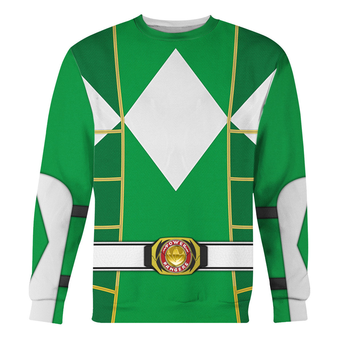 Green Ranger Mighty Morphin Cosplay Hoodies Sweatshirt T-shirt Hawaiian - Stormmerch Exclusive