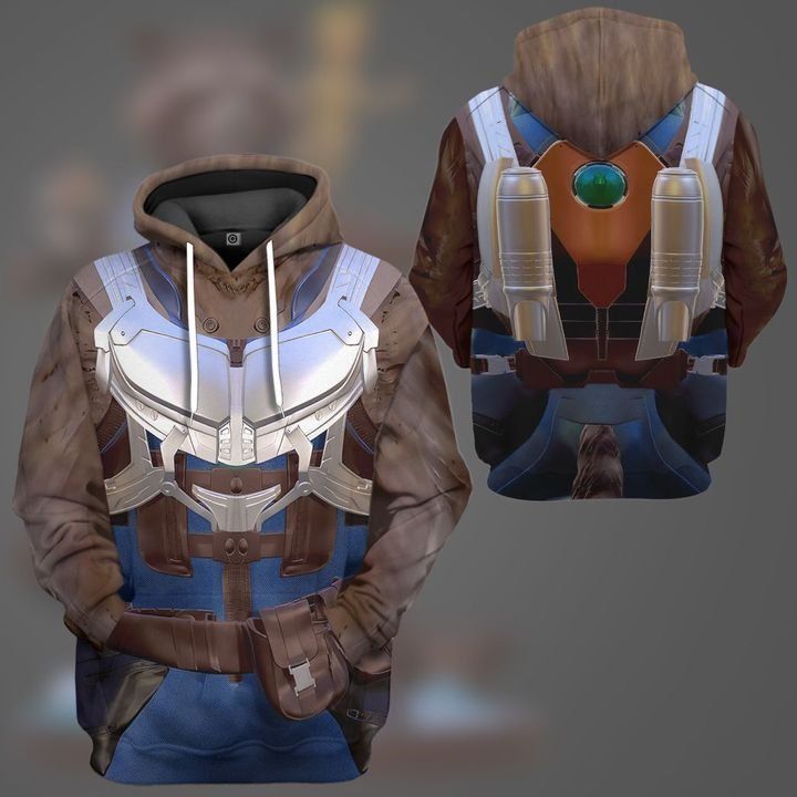 Guardian Of The Galaxy Rocket Racoon Costume Hoodie Sweatshirt T-Shirt Sweatpants Tracksuit - Stormmerch Exclusive