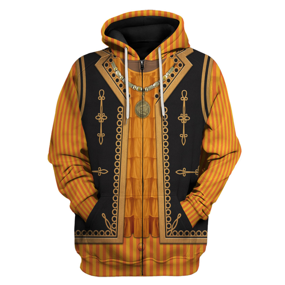Guitar Burning Outfit Jimi Hendrix Costume Hoodie Sweatshirt T-Shirt Sweatpants Tracksuit - Stormmerch Exclusive