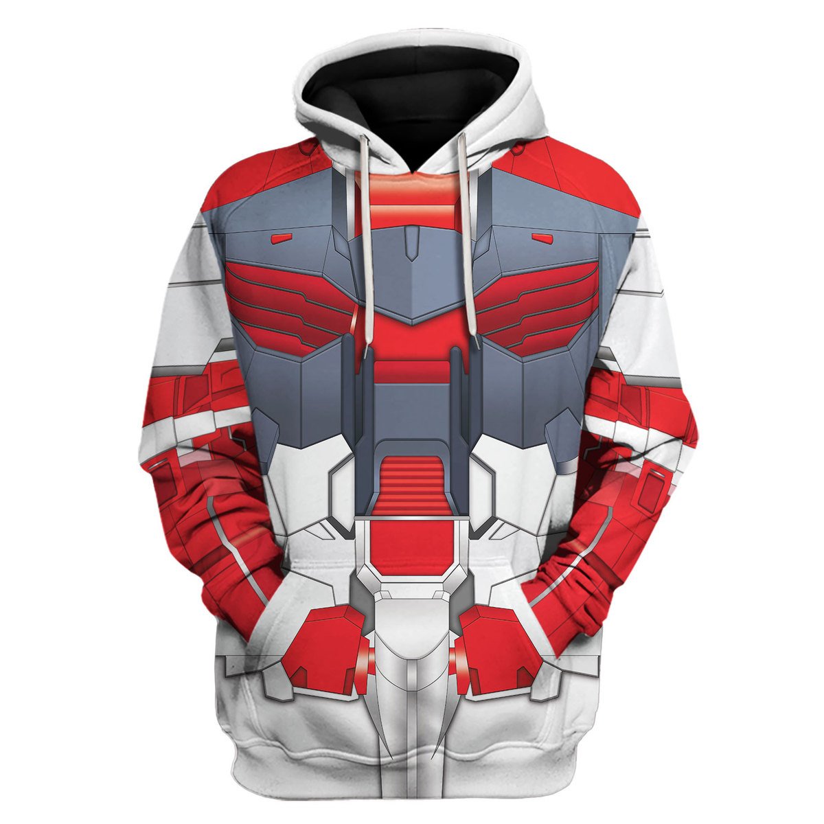 Gundam Astray Red Frame Costume All Over Print Tracksuit Hoodie - Stormmerch Exclusive