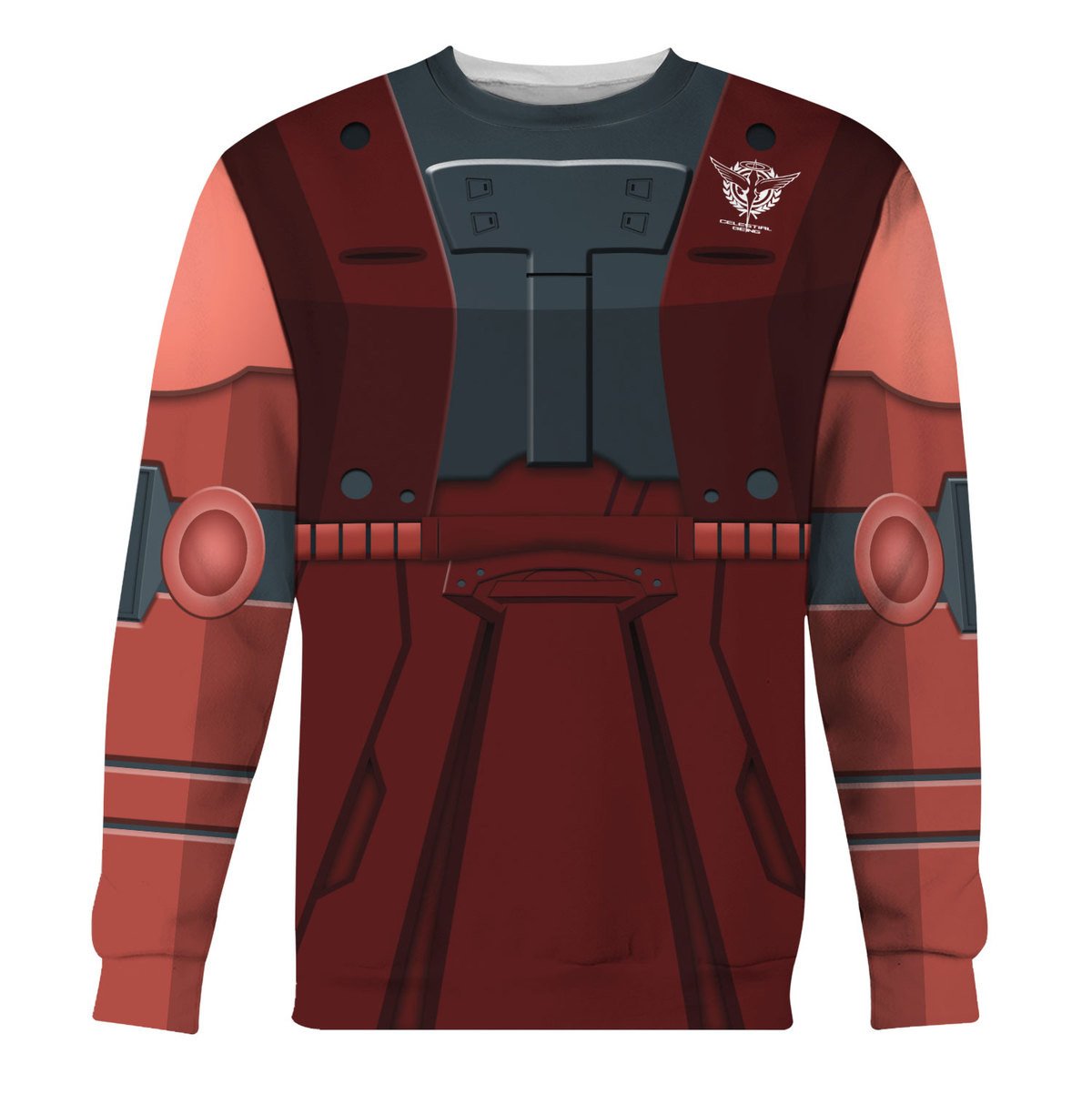Gundam Robot Costume All Over Print Tracksuit Hoodie - Stormmerch Exclusive