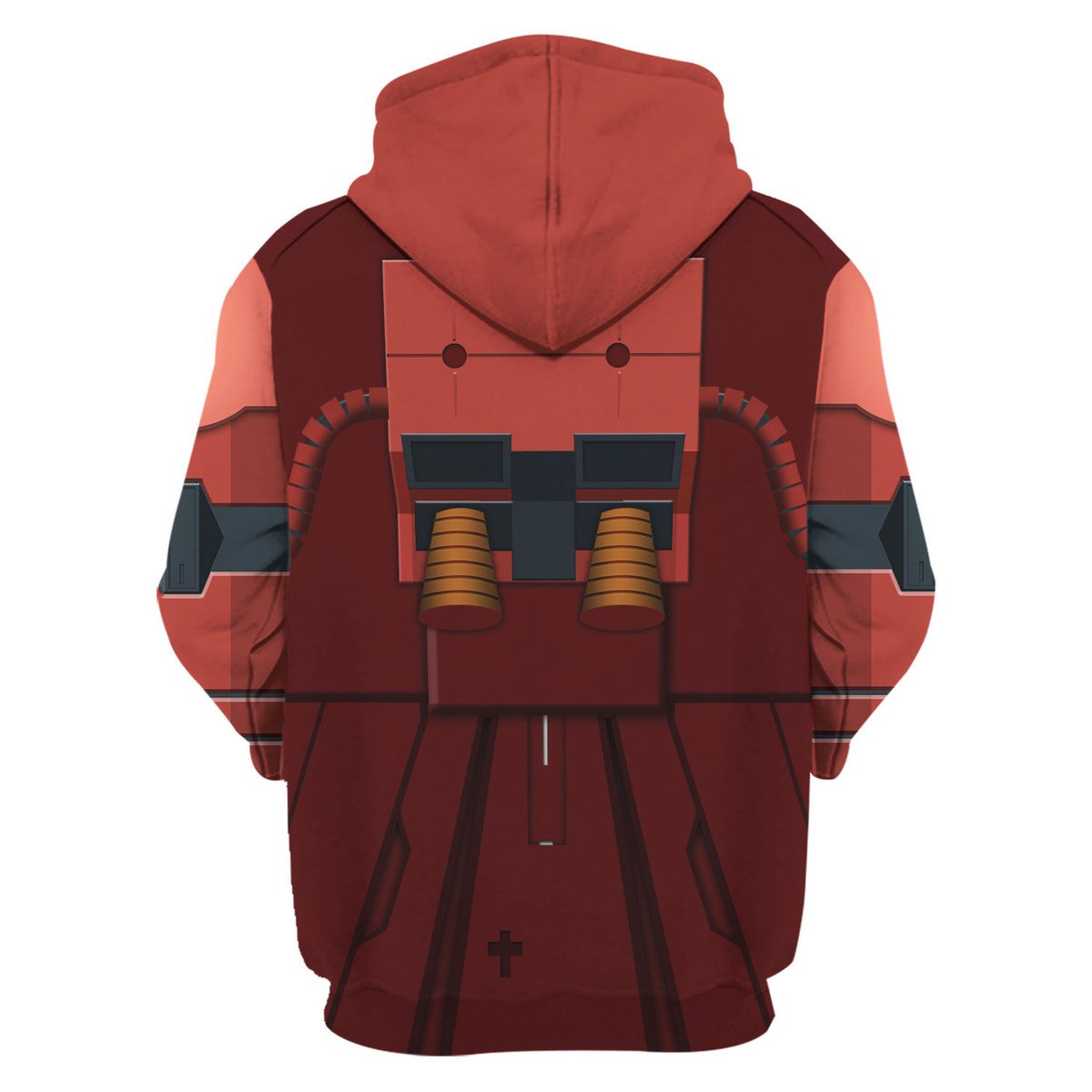 Gundam Robot Costume All Over Print Tracksuit Hoodie - Stormmerch Exclusive