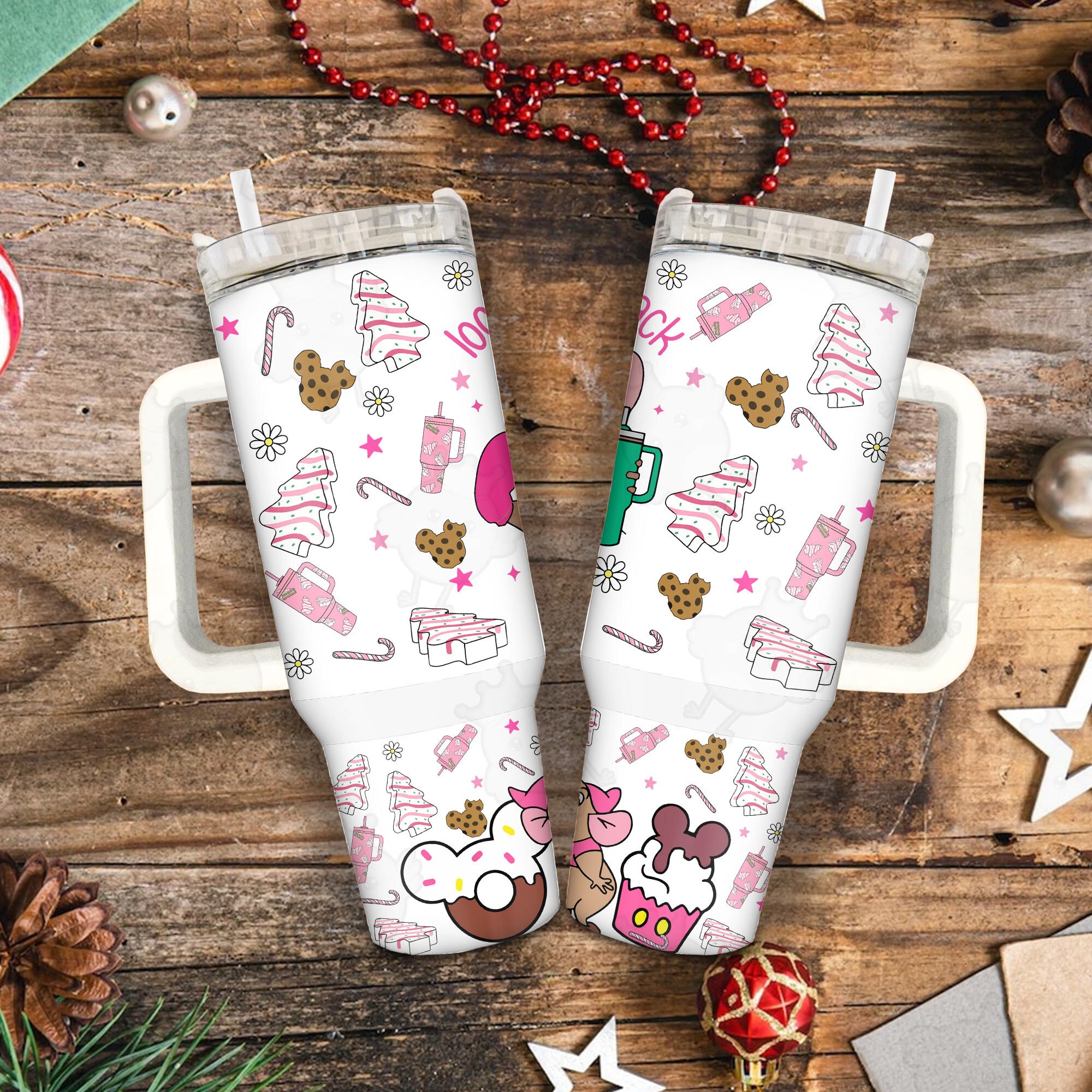 Gus Cinderella Disney Cartoon Custom Stanley Cup 40 oz 30 oz Tumbler With Handle
