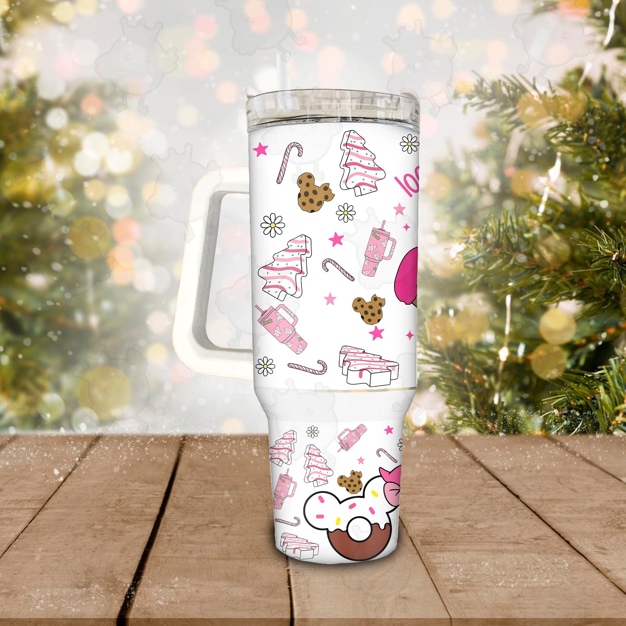 Gus Cinderella Disney Cartoon Custom Stanley Cup 40 oz 30 oz Tumbler With Handle