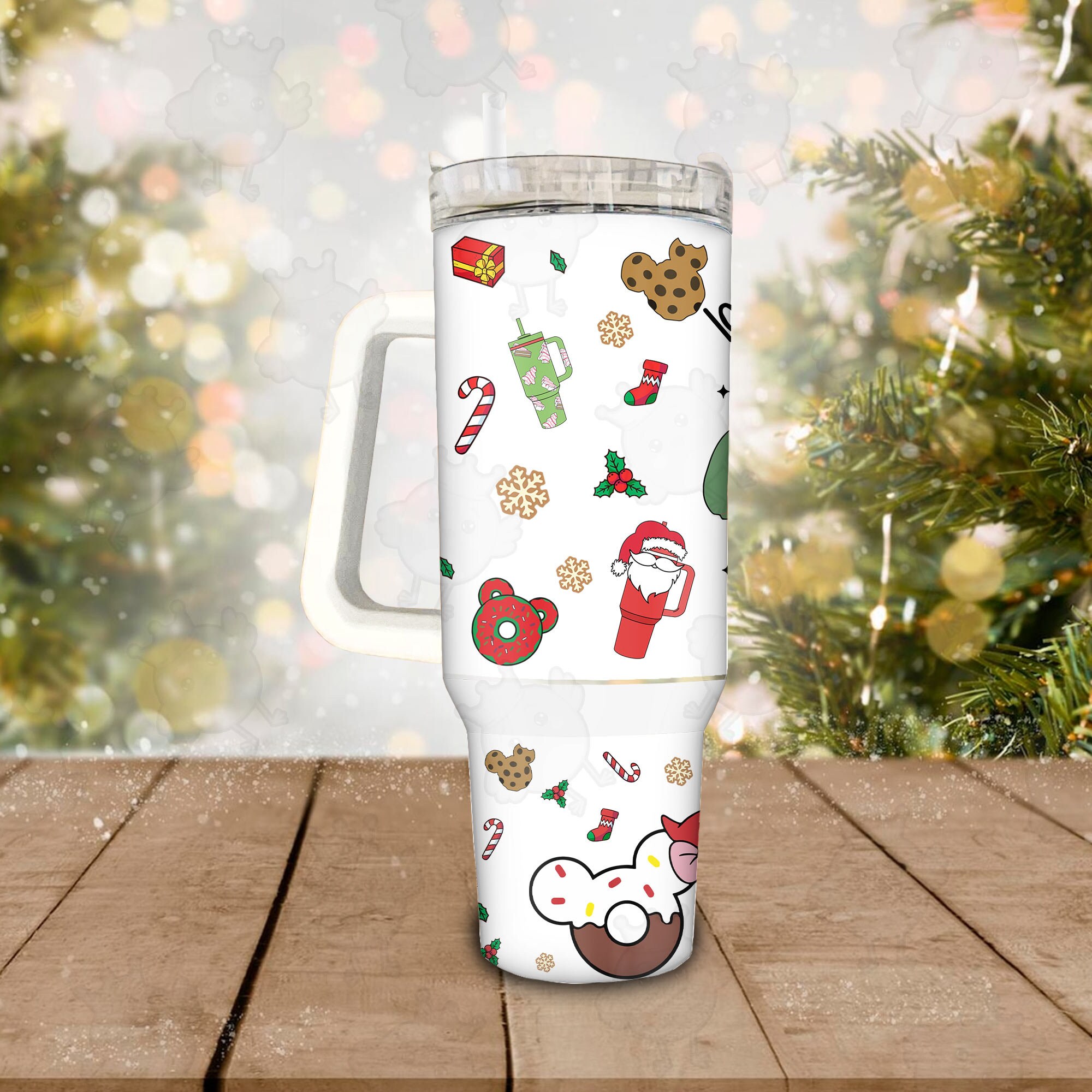 Gus Cinderella Disney Cartoon Custom Stanley Cup 40 oz 30 oz Tumbler With Handle