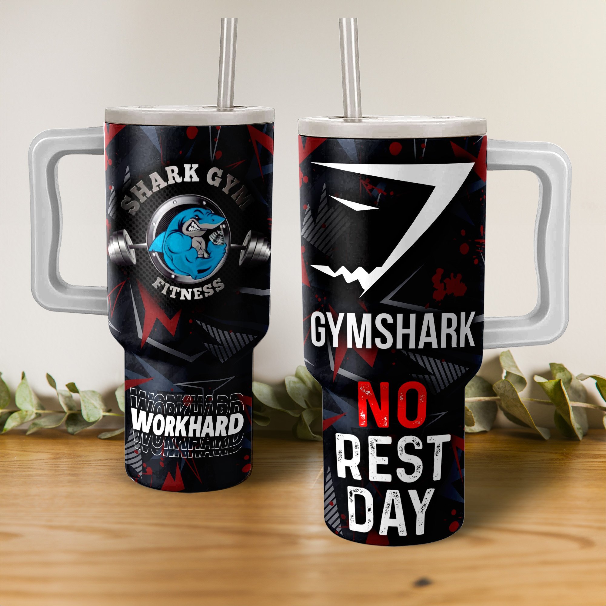 Gymshark Custom Stanley Cup 40 oz 30 oz Tumbler With Handle