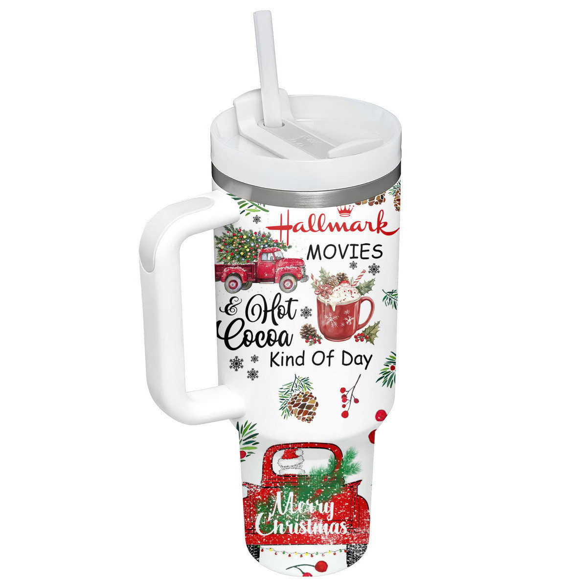 Hallmark Christmas Movies Custom Stanley Cup 40 oz 30 oz Tumbler With Handle