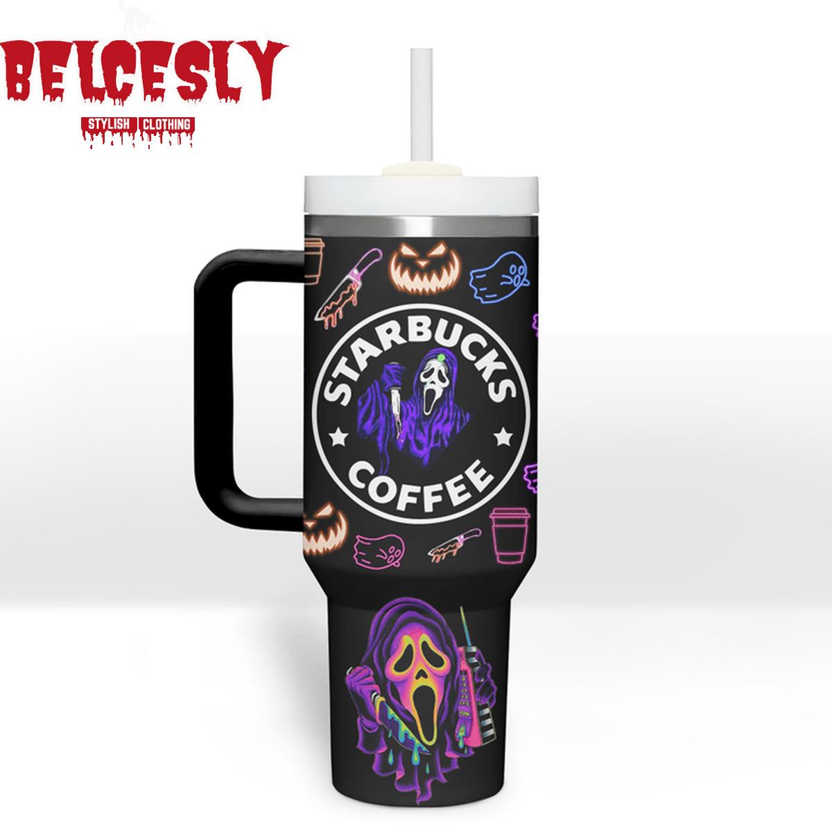 Halloween Starbucks Coffee Custom Stanley Cup 40 oz 30 oz Tumbler With Handle