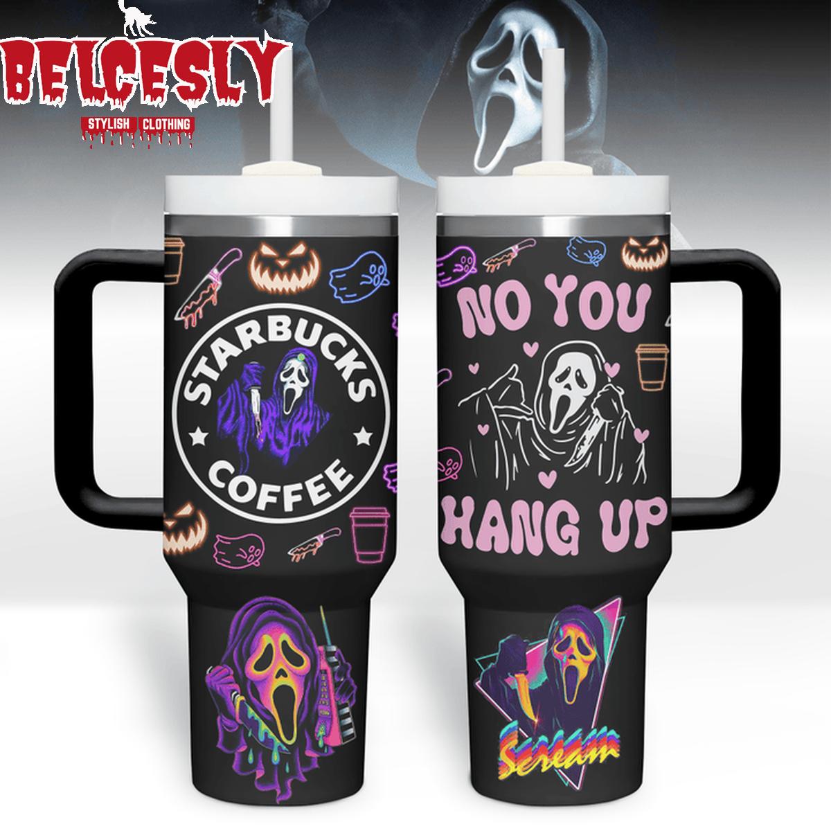 Halloween Starbucks Coffee Custom Stanley Cup 40 oz 30 oz Tumbler With Handle