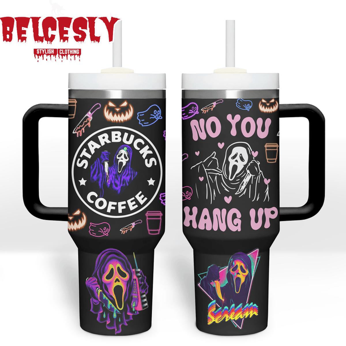 Halloween Starbucks Coffee Custom Stanley Cup 40 oz 30 oz Tumbler With Handle