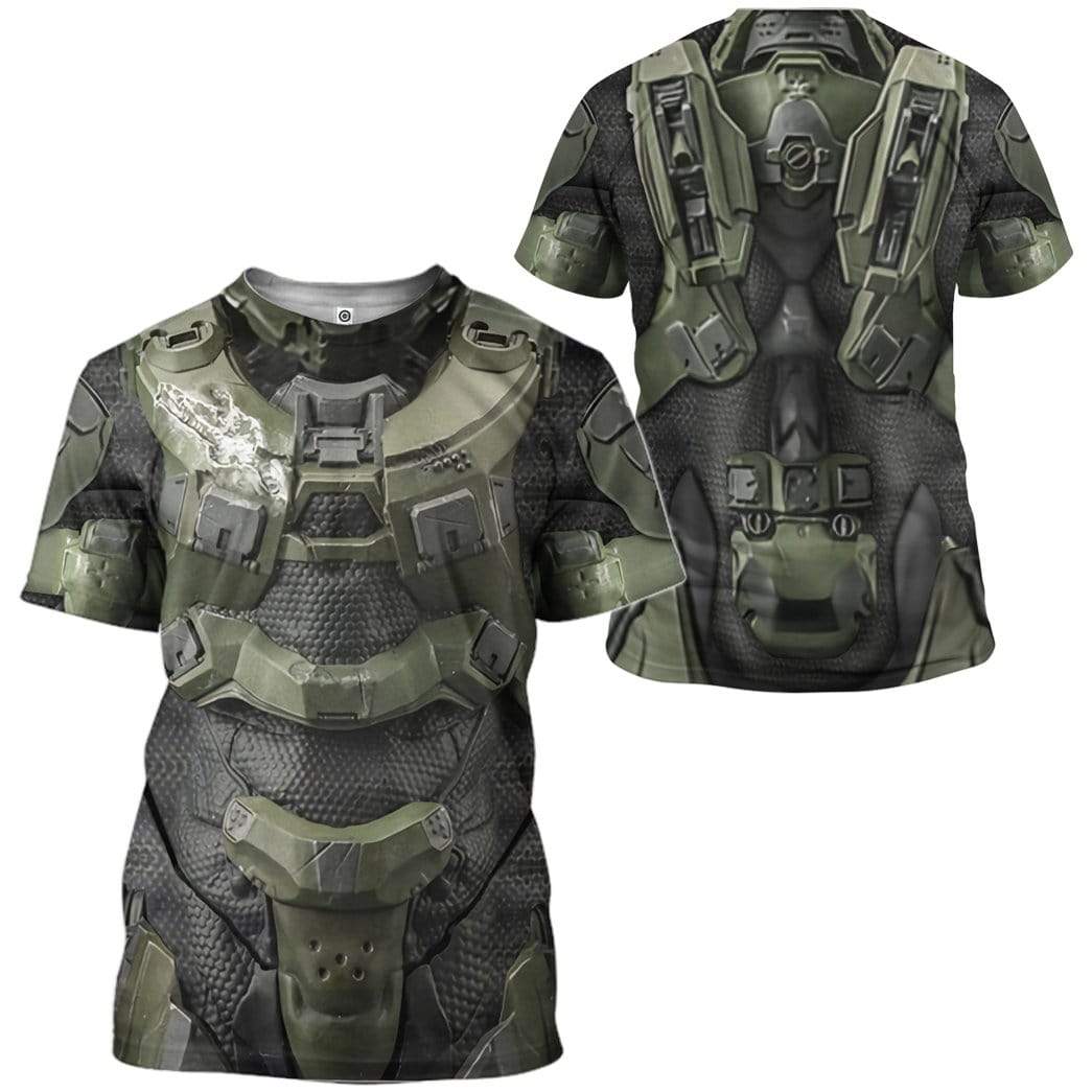 Halo Costume Hoodie Sweatshirt T-Shirt Sweatpants Tracksuit - Stormmerch Exclusive