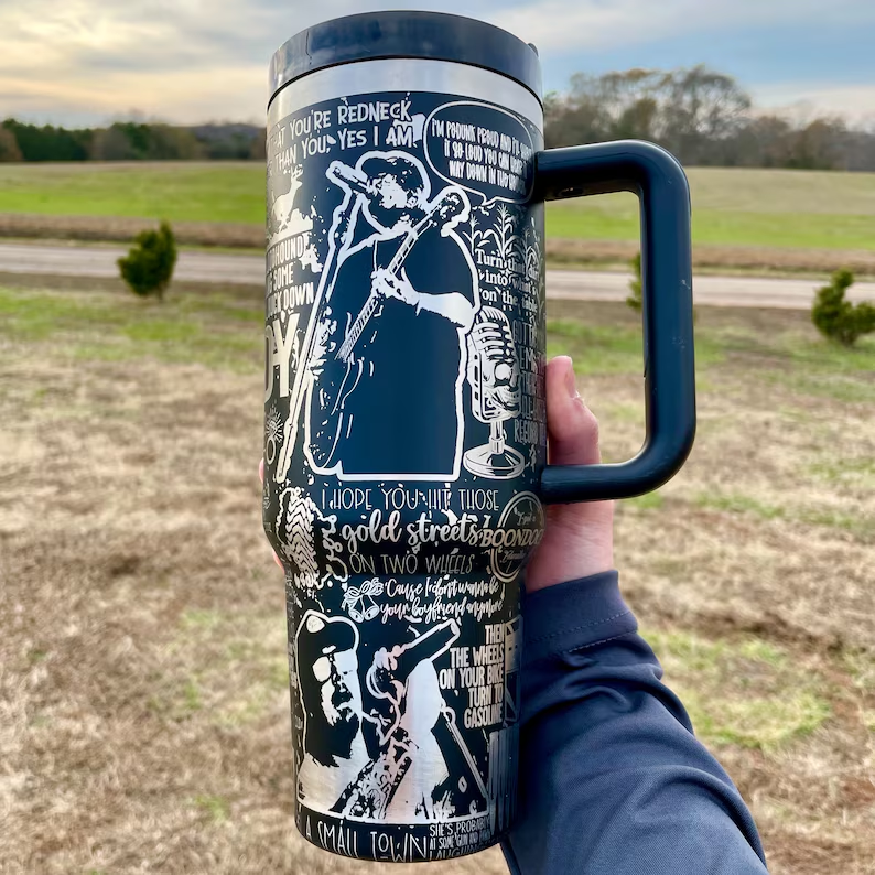 HARDY Music Custom Stanley Cup 40 oz 30 oz Tumbler With Handle