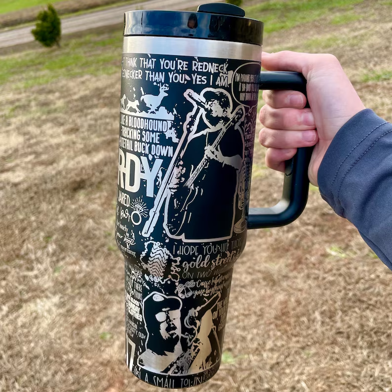 HARDY Music Custom Stanley Cup 40 oz 30 oz Tumbler With Handle