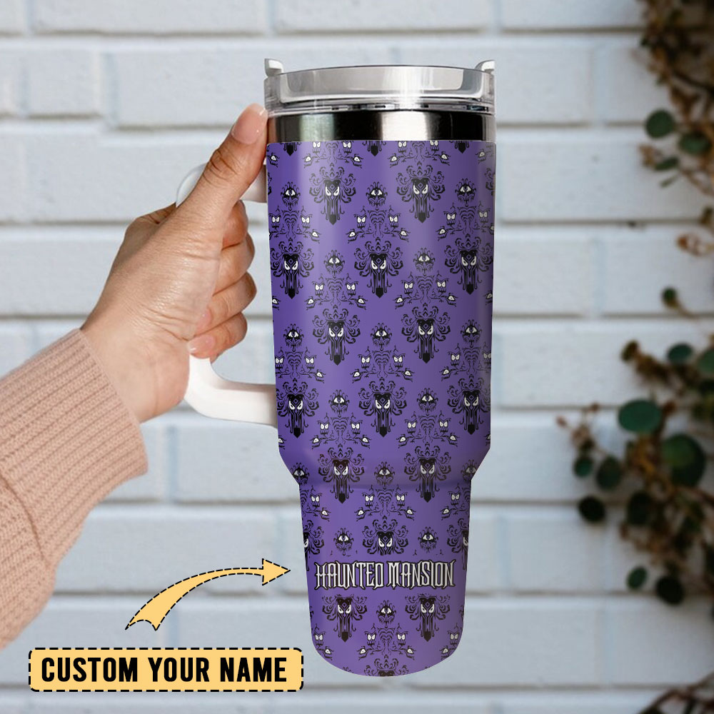 Haunted Mansion Film Disney Custom Stanley Cup 40 oz 30 oz Tumbler With Handle