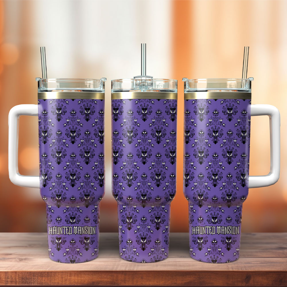Haunted Mansion Film Disney Custom Stanley Cup 40 oz 30 oz Tumbler With Handle