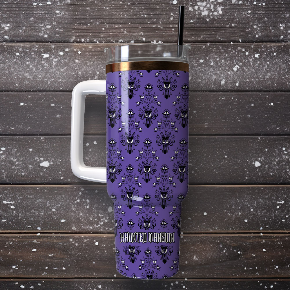 Haunted Mansion Film Disney Custom Stanley Cup 40 oz 30 oz Tumbler With Handle