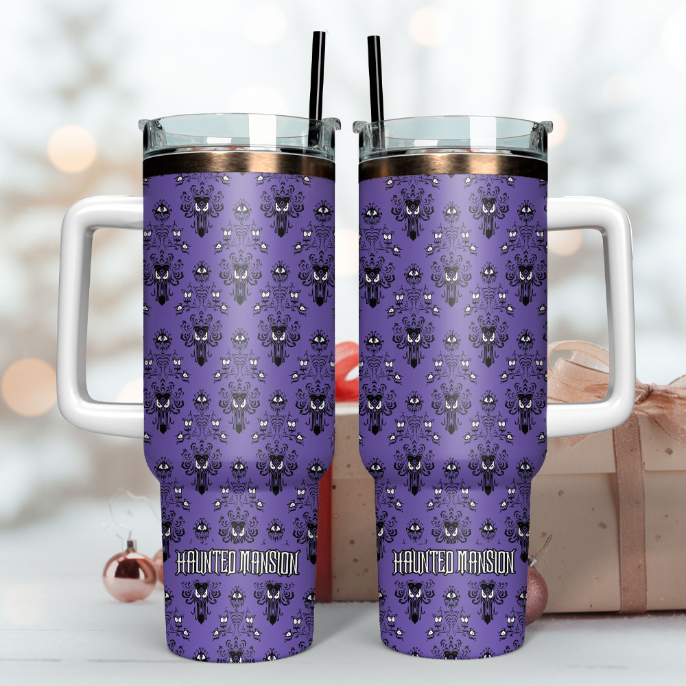 Haunted Mansion Film Disney Custom Stanley Cup 40 oz 30 oz Tumbler With Handle