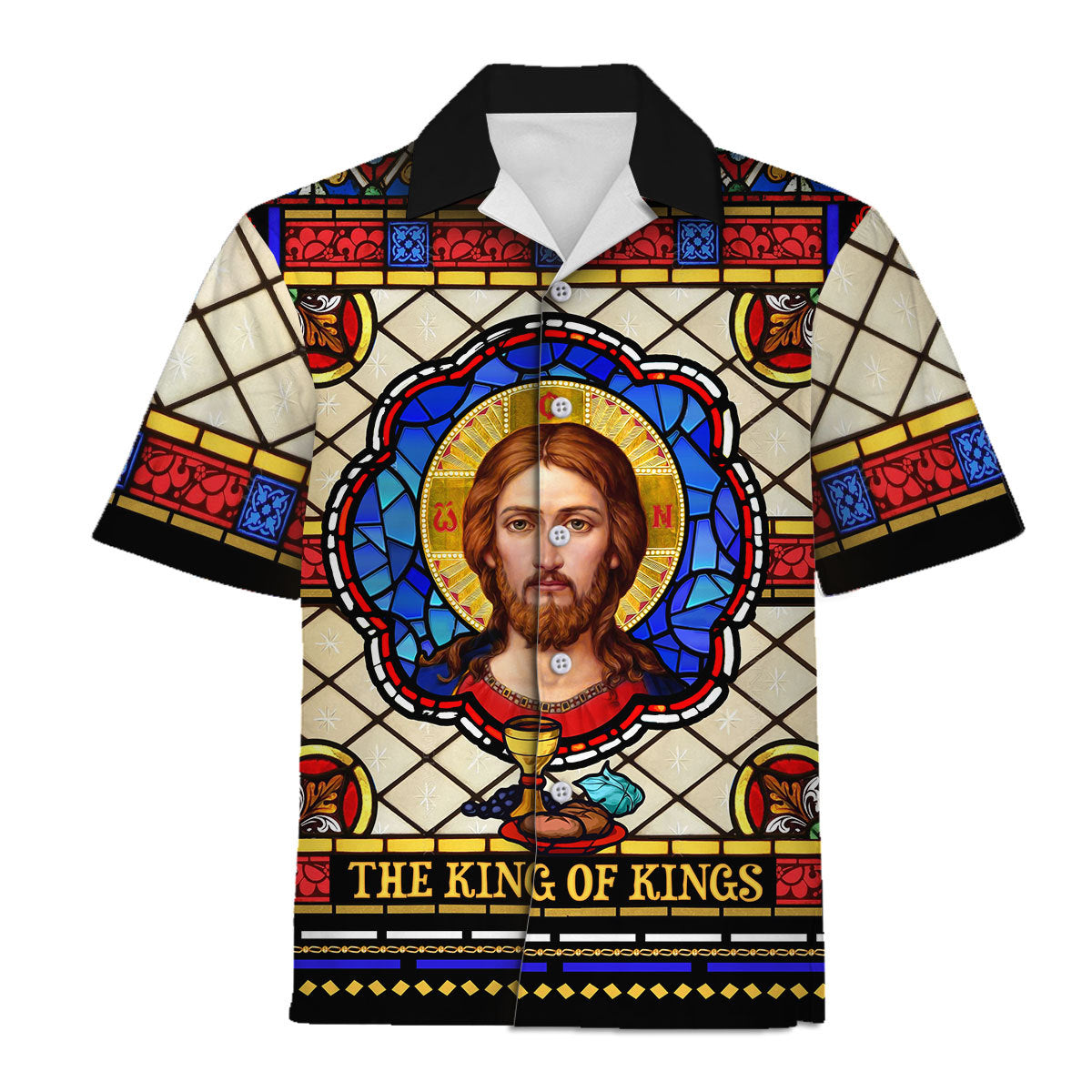 Hawaiian Shirt Jesus The King of Kings 3D Apparel - Stormmerch Exclusive