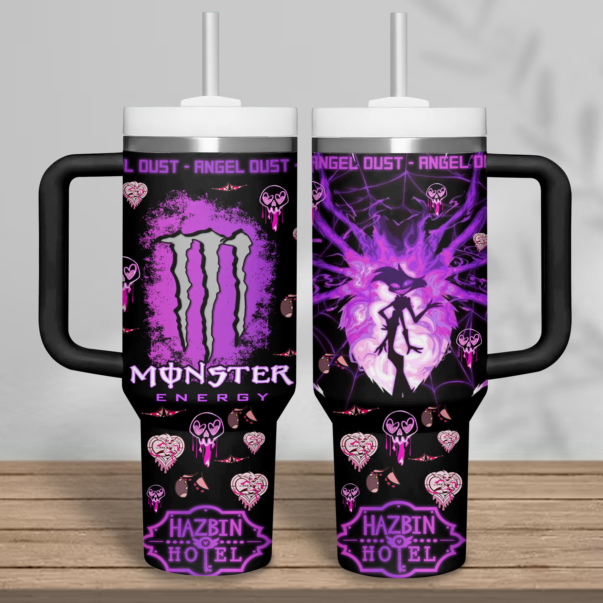 Hazbin Hotel Movies Custom Stanley Cup 40 oz 30 oz Tumbler With Handle