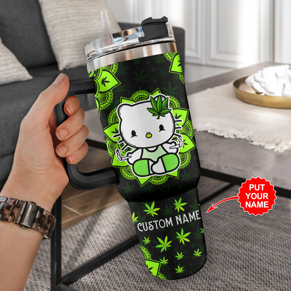 Hello Kitty Custom Stanley Cup 40 oz 30 oz Tumbler With Handle