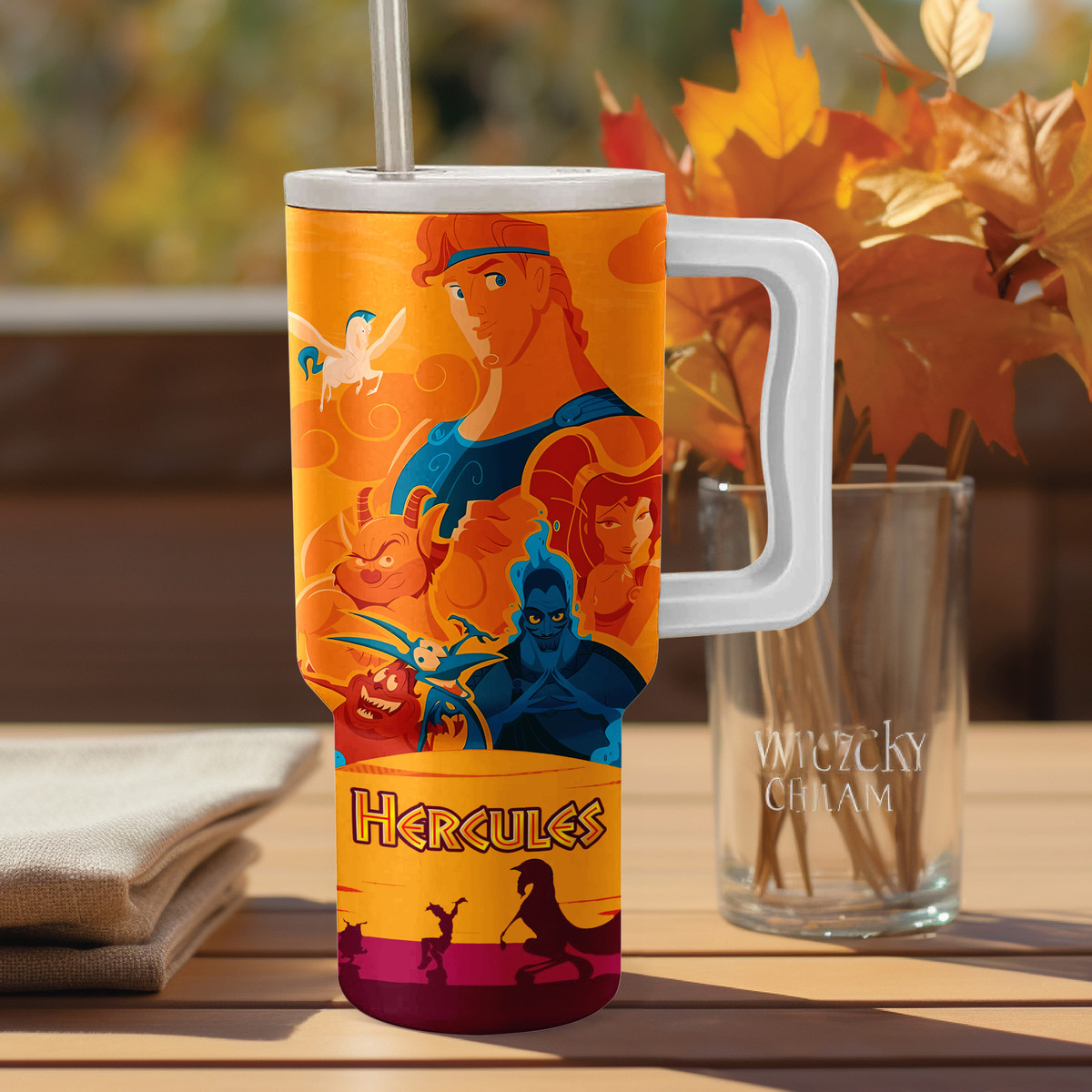 Hercules Disney Cartoon Custom Stanley Cup 40 oz 30 oz Tumbler With Handle
