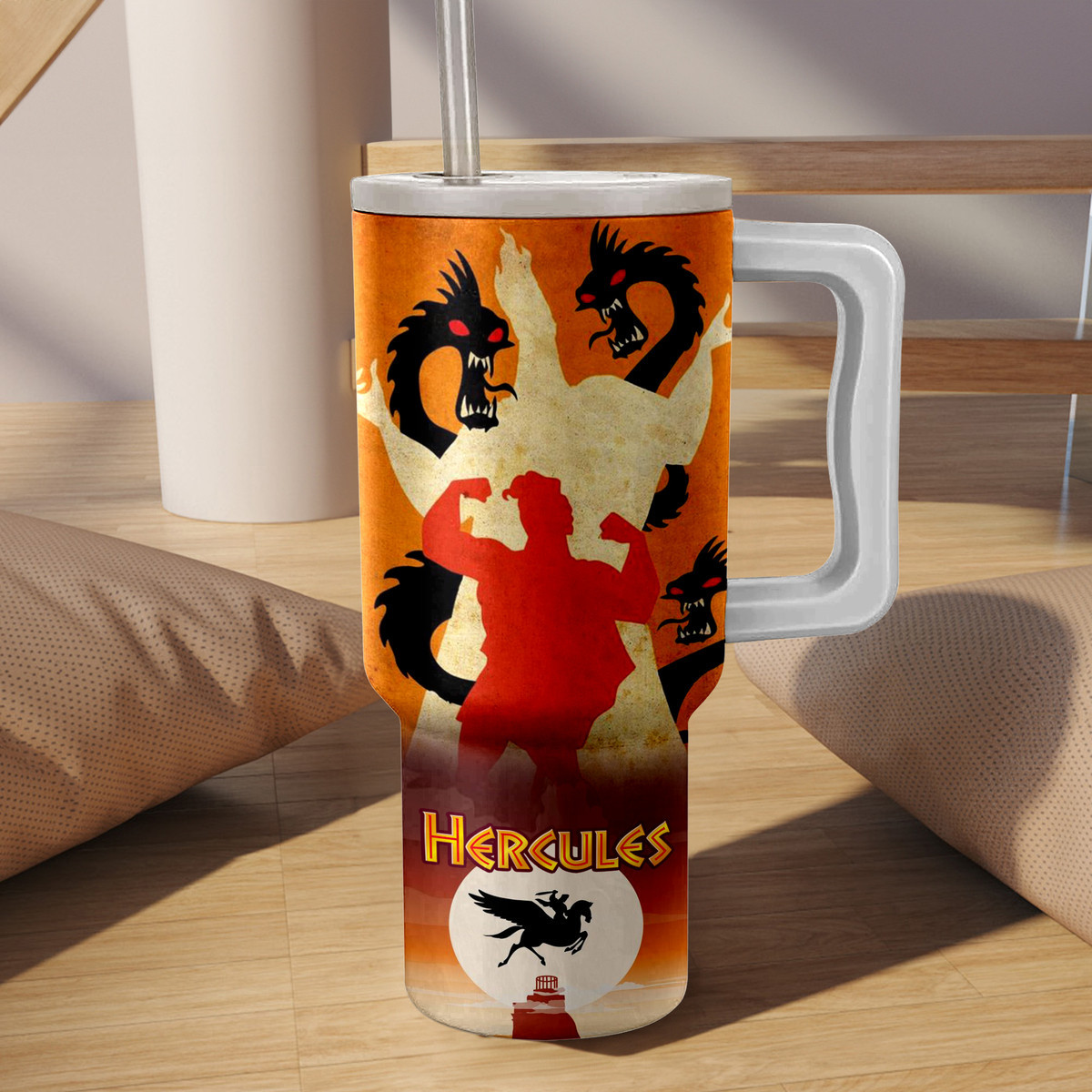 Hercules Disney Cartoon Custom Stanley Cup 40 oz 30 oz Tumbler With Handle
