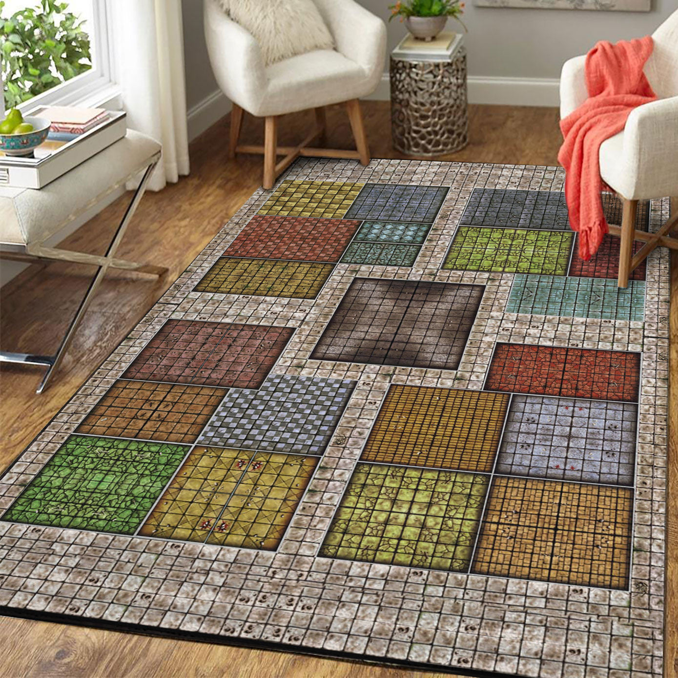 HeroQuest Board Game Rug - Stormmerch Exclusive
