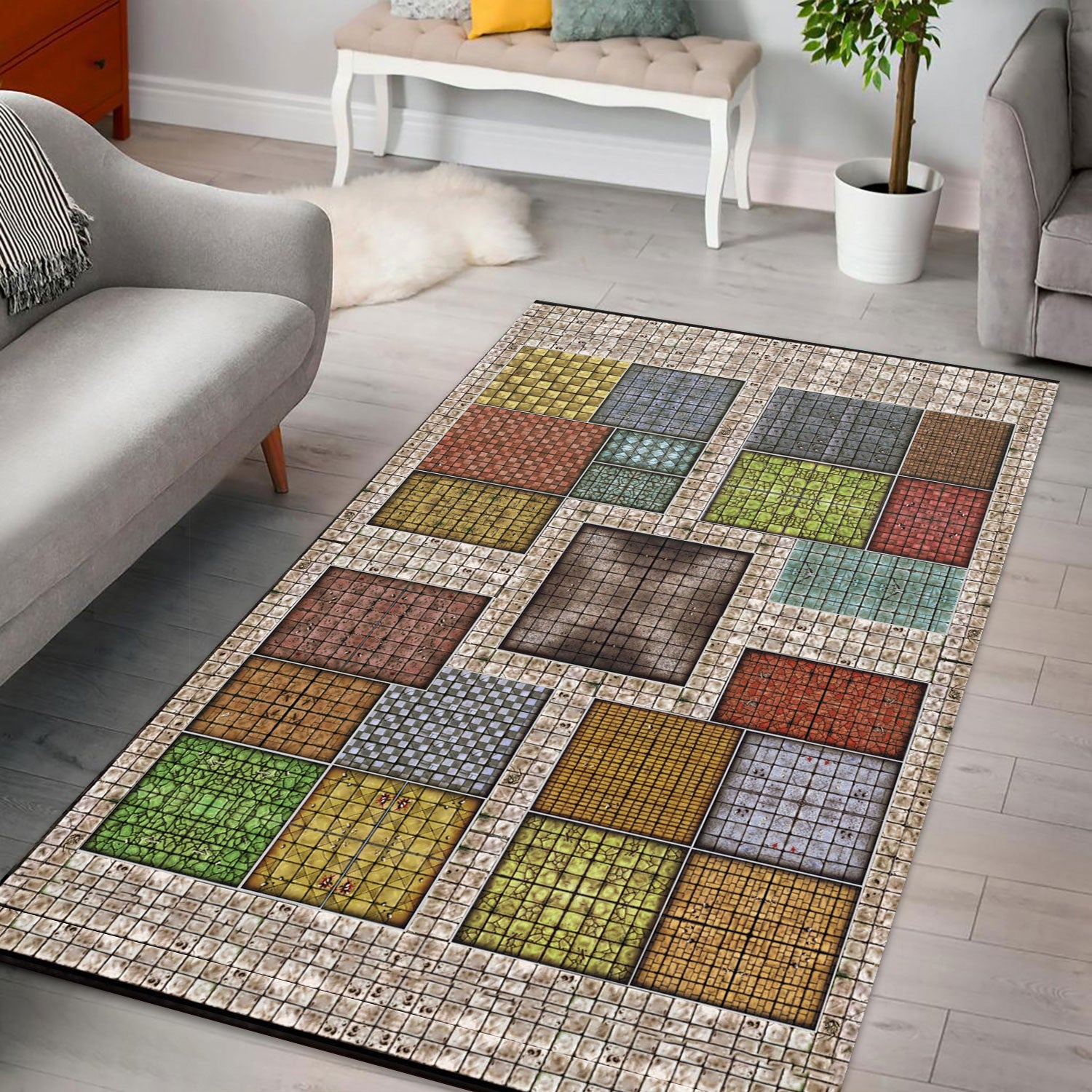 HeroQuest Board Game Rug - Stormmerch Exclusive