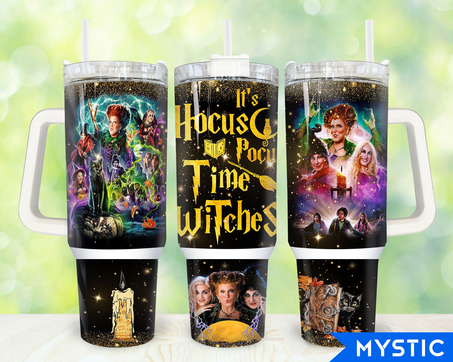 Hocus Pocus Movies Custom Stanley Cup 40 oz 30 oz Tumbler With Handle
