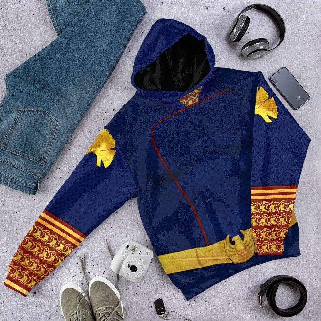 Homelander The Boys Costume Hoodie Sweatshirt T-Shirt Sweatpants Tracksuit - Stormmerch Exclusive