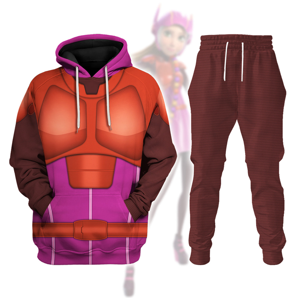 Honey Lemon Super Armor Costume Hoodie Sweatshirt T-Shirt Sweatpants - Stormmerch Exclusive