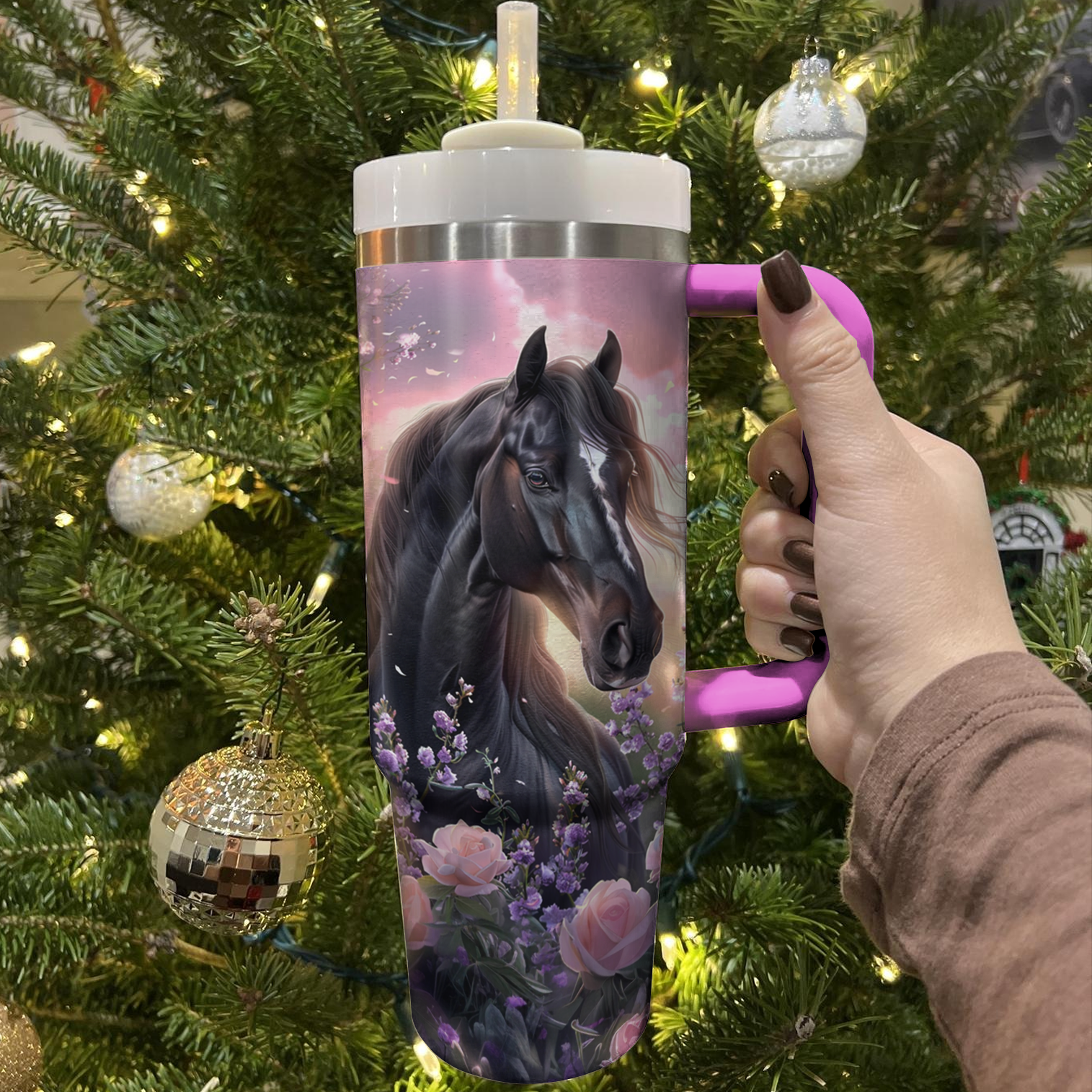 Horse Custom Stanley Cup 40 oz 30 oz Tumbler With Handle