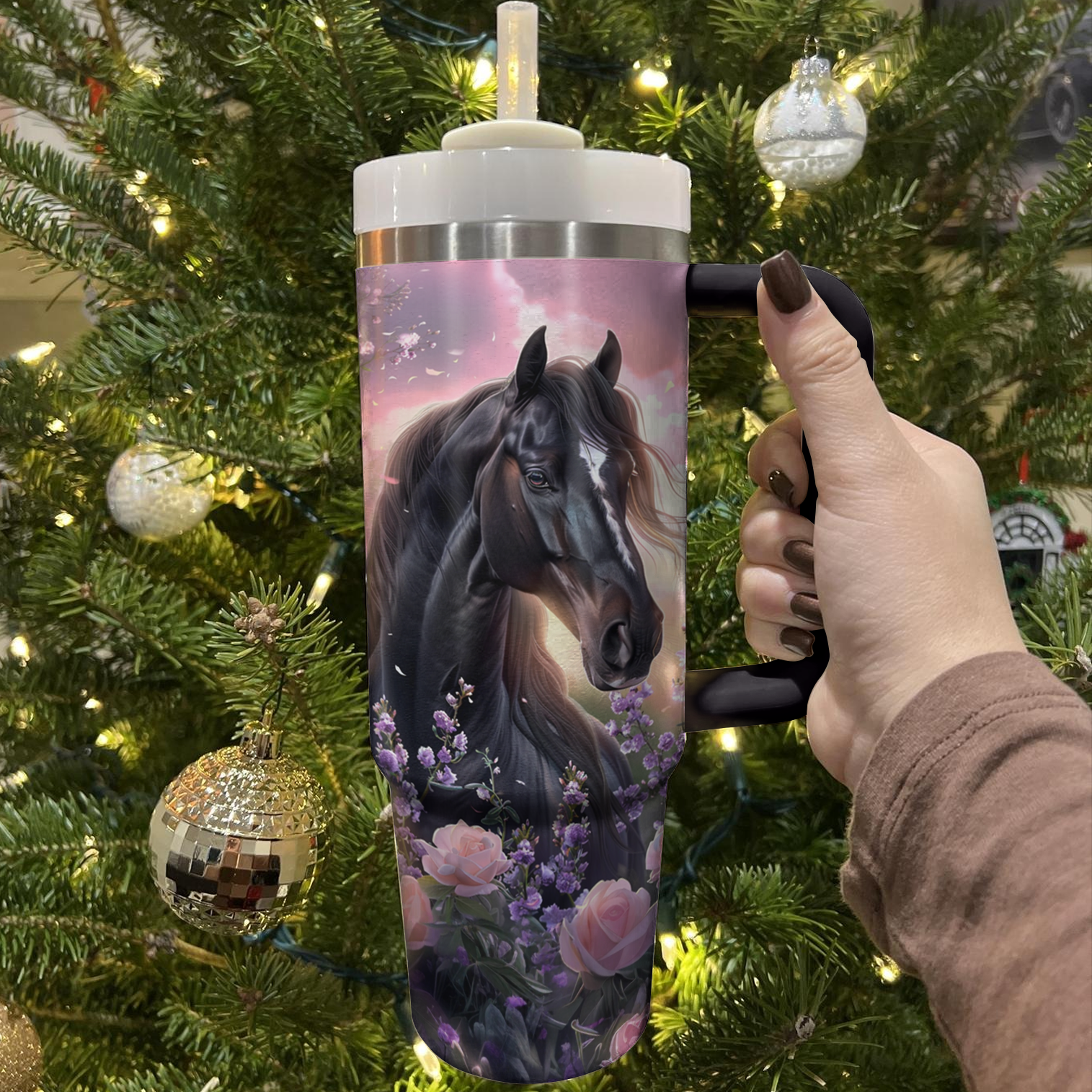 Horse Custom Stanley Cup 40 oz 30 oz Tumbler With Handle