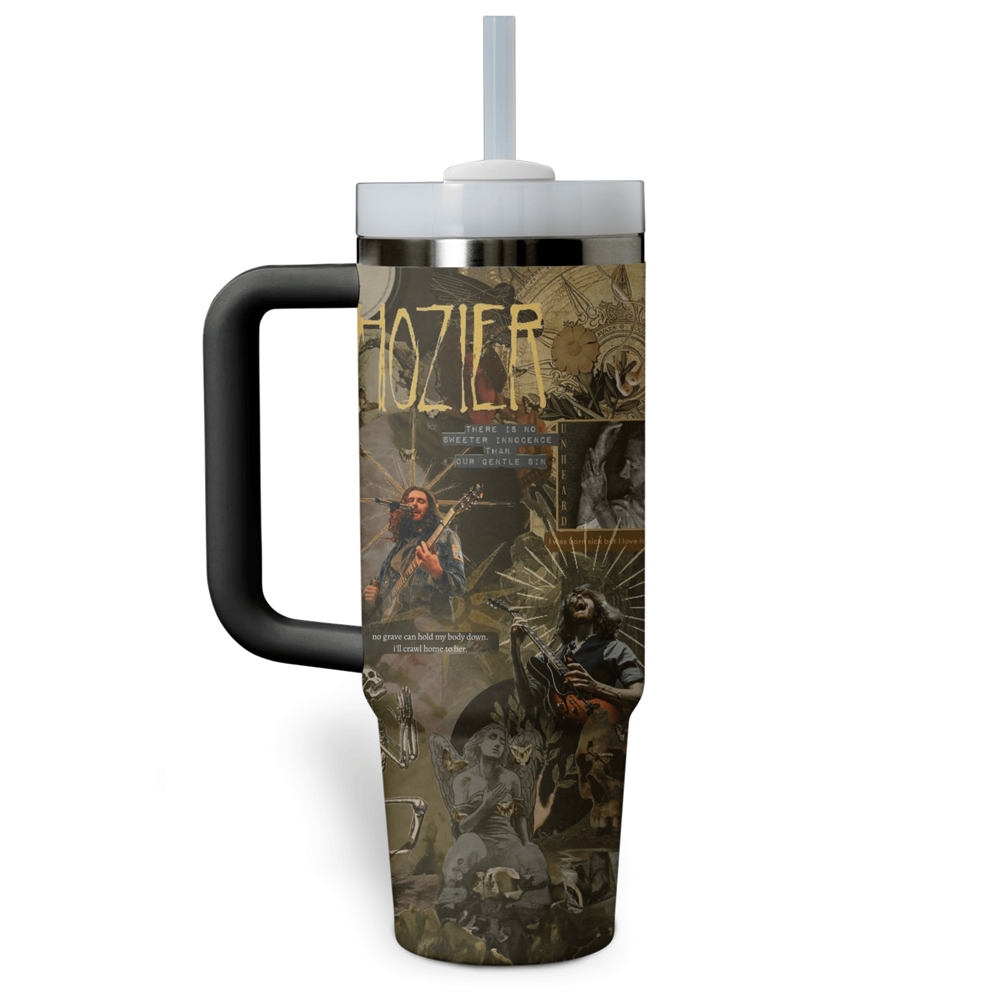 Hozier Music Custom Stanley Cup 40 oz 30 oz Tumbler With Handle