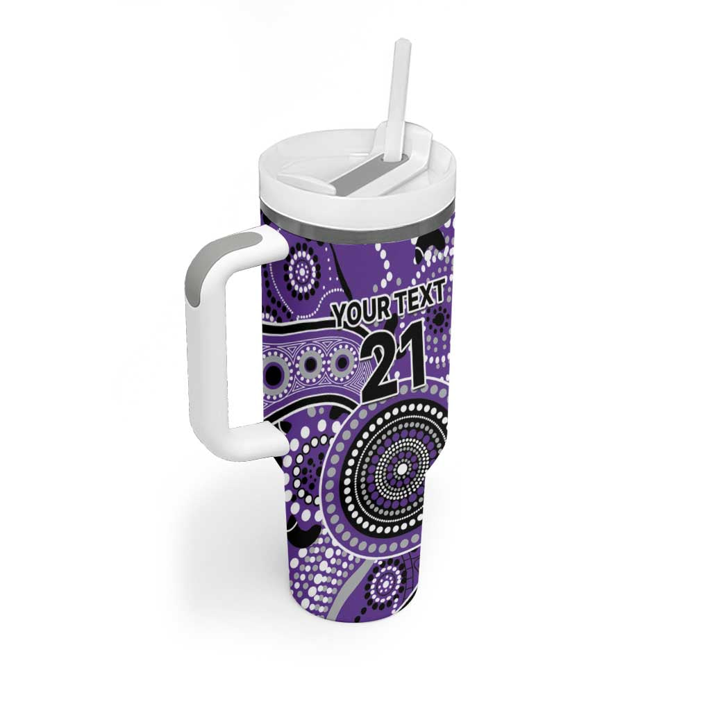 Hurricanes Cricket Australian Aboriginal Custom Stanley Cup 40 oz 30 oz Tumbler With Handle
