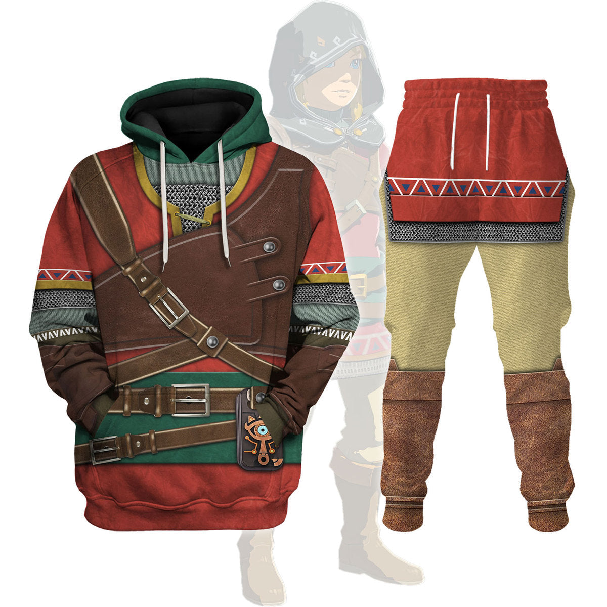 Hylian Armor Unisex Hoodie Sweatshirt T-shirt Sweatpants Cosplay - Stormmerch Exclusive