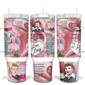 I Love Lucy TV Series Custom Stanley Cup 40 oz 30 oz Tumbler With Handle