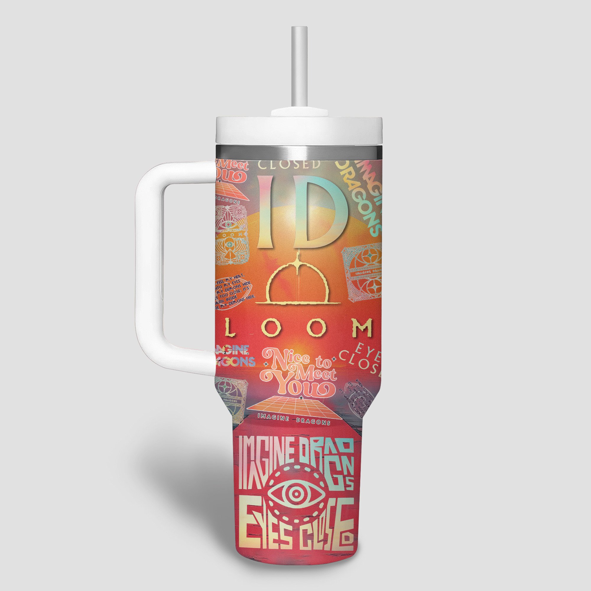 Imagine Dragons Music Custom Stanley Cup 40 oz 30 oz Tumbler With Handle