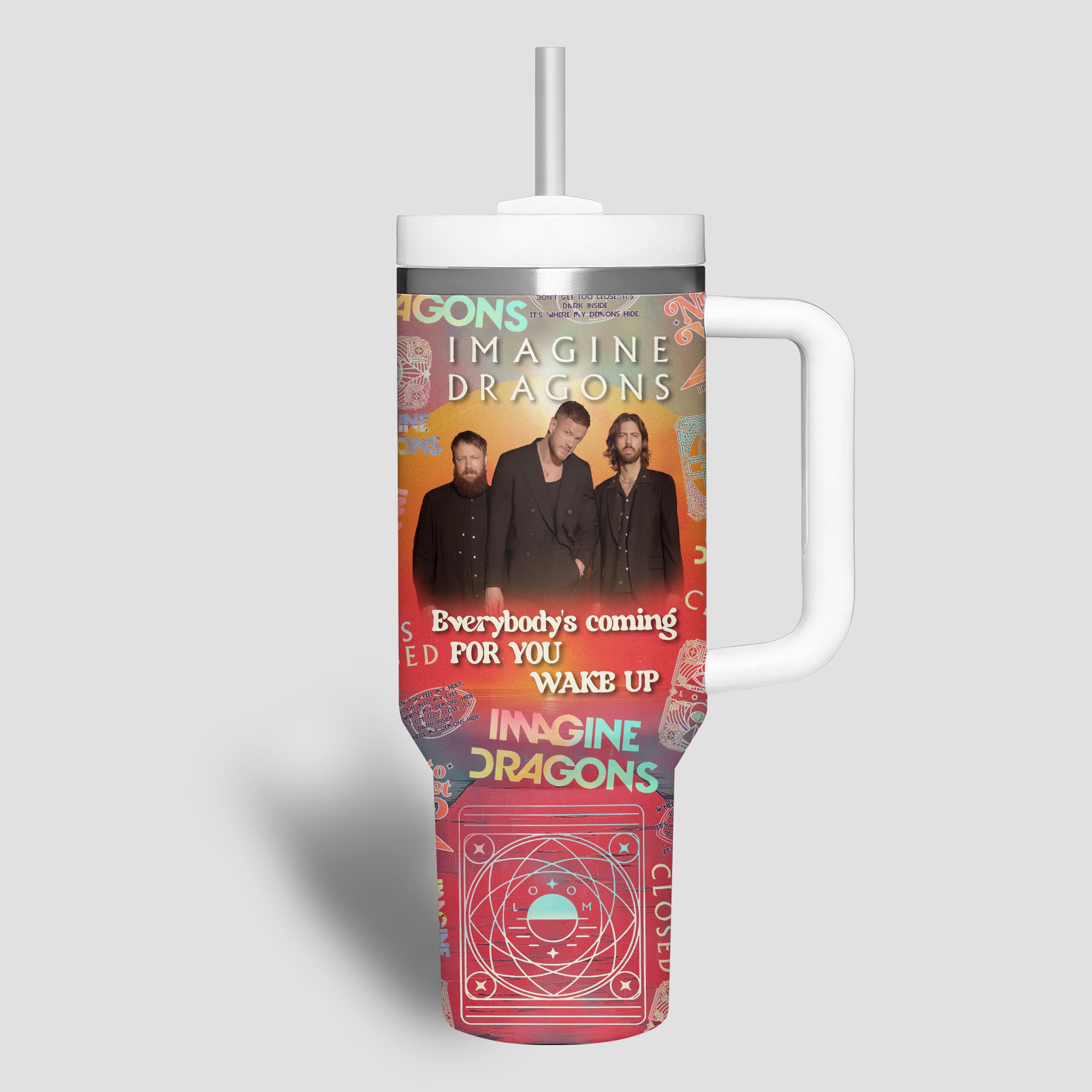 Imagine Dragons Music Custom Stanley Cup 40 oz 30 oz Tumbler With Handle