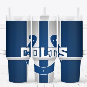 Indianapolis Colts Football NFL Custom Stanley Cup 40 oz 30 oz Tumbler With Handle