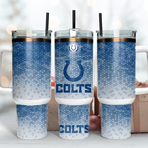 Indianapolis Colts NFL Custom Stanley Cup 40 oz 30 oz Tumbler With Handle
