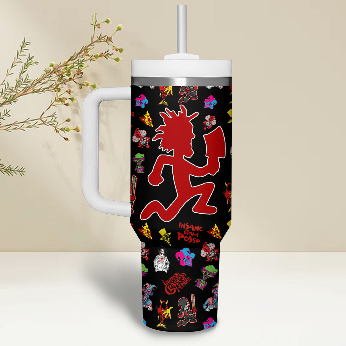 Insane Clown Posse Music Custom Stanley Cup 40 oz 30 oz Tumbler With Handle