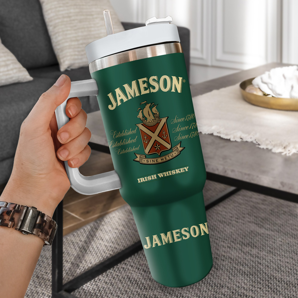 Jameson Drinks Custom Stanley Cup 40 oz 30 oz Tumbler With Handle