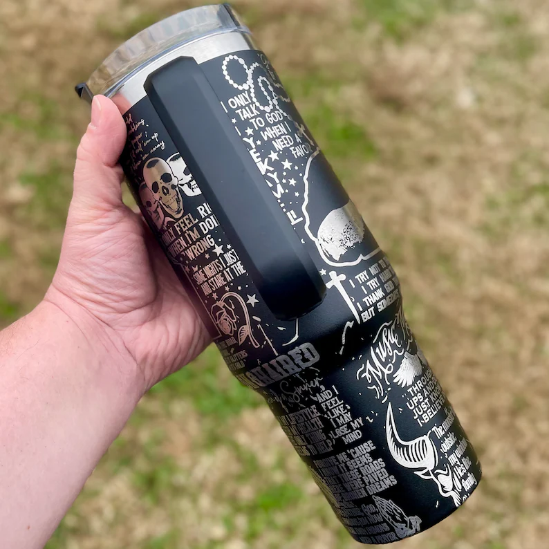 Jelly Roll Music Custom Stanley Cup 40 oz 30 oz Tumbler With Handle
