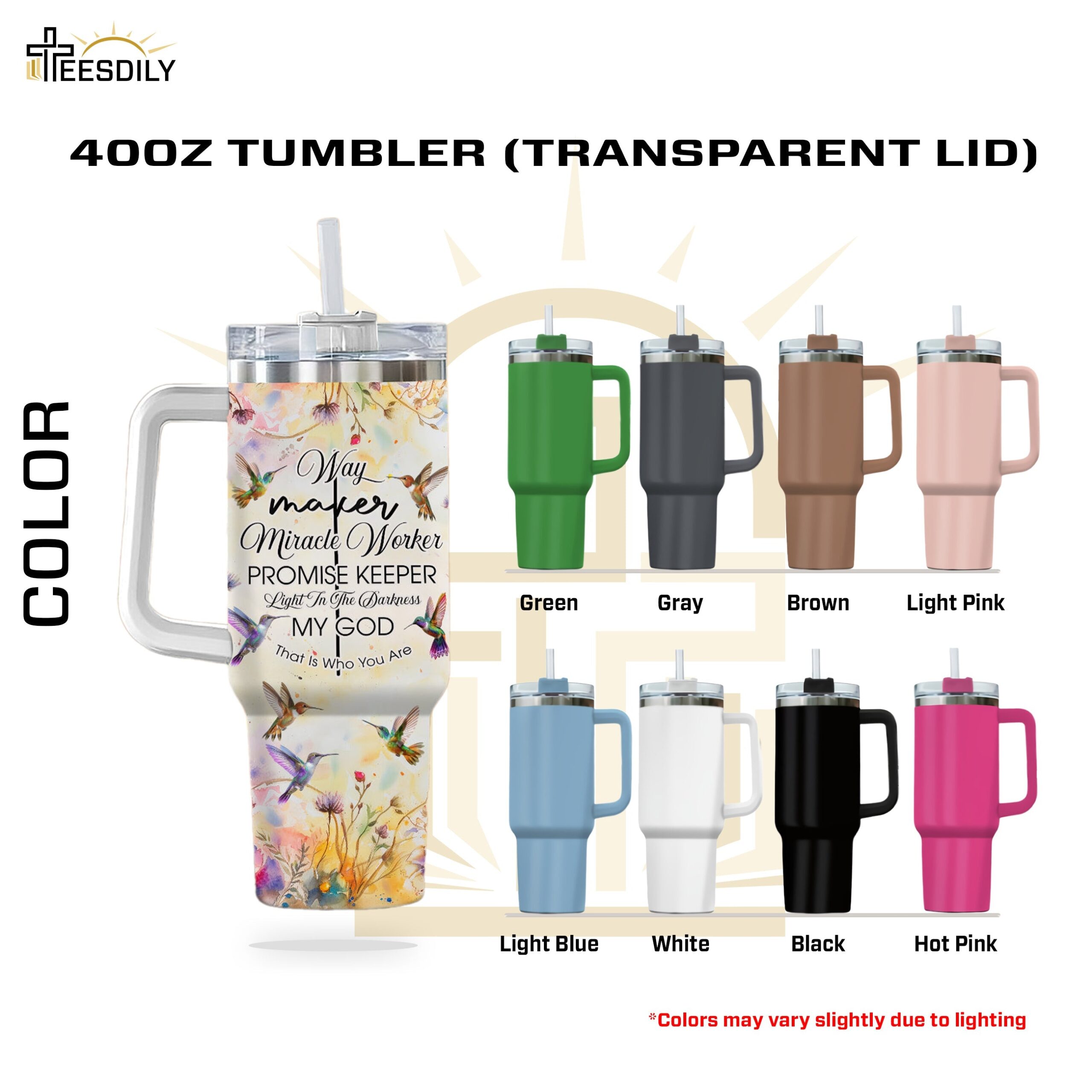 Jesus God Affirmation Custom Stanley Cup 40 oz 30 oz Tumbler With Handle