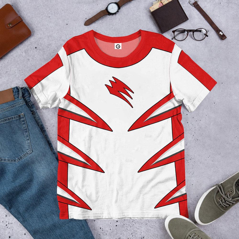 Jungle Fury Red Master Mode Power Ranger Costume Hoodie Sweatshirt T-Shirt Sweatpants Tracksuit - Stormmerch Exclusive