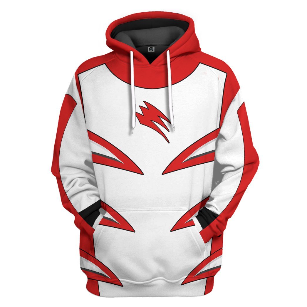 Jungle Fury Red Master Mode Power Ranger Costume Hoodie Sweatshirt T-Shirt Sweatpants Tracksuit - Stormmerch Exclusive