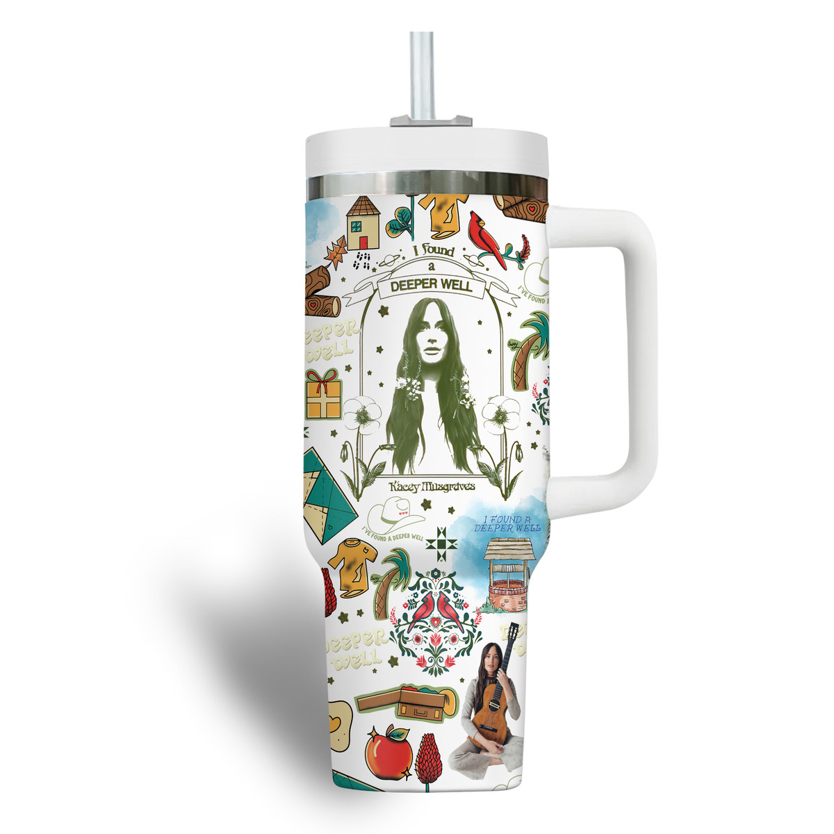 Kacey Musgraves Music Custom Stanley Cup 40 oz 30 oz Tumbler With Handle