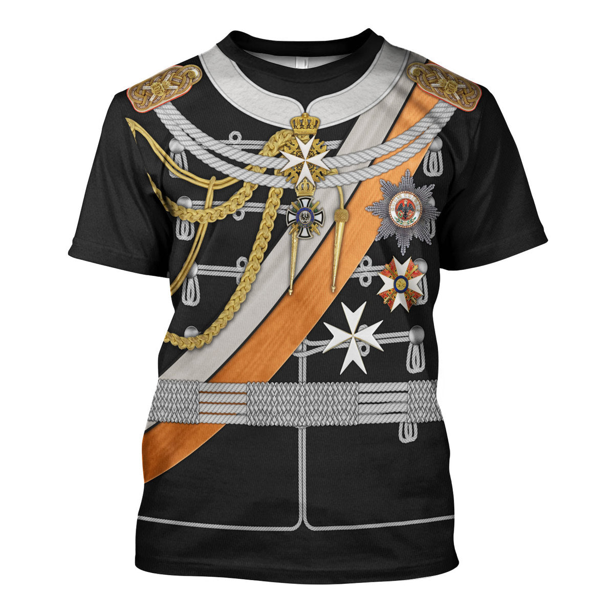 Kaiser Wilhelm II Uniform German Emperor & King of Prussia Costume Hoodie Sweatshirt T-Shirt Sweatpants Tracksuit - Stormmerch Exclusive